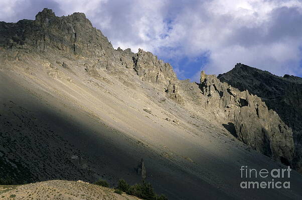 Outdoors Wall Art featuring the photograph La Casse Deserte Near The Top Of Izoard Pass by Sami Sarkis Photography