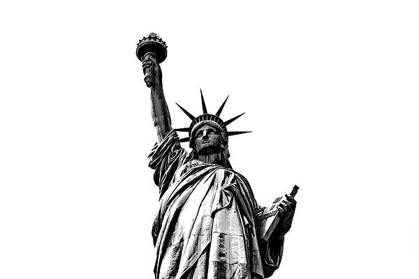 Architecture Photograph - Lady Liberty by La Dolce Vita
