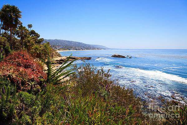 California Wall Art featuring the photograph Laguna Beach California Coastline by Paul Velgos