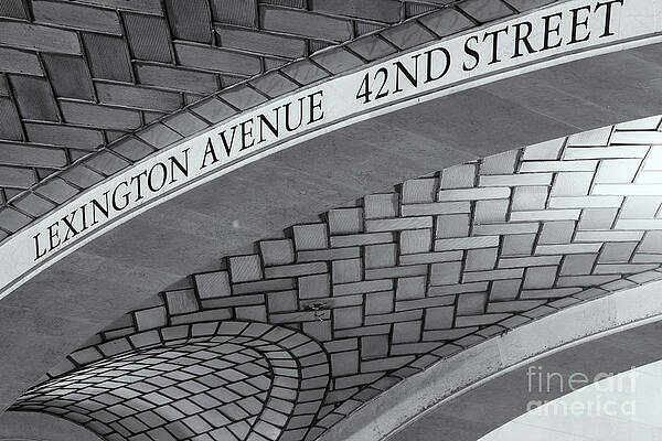 Wall Art featuring the photograph Lexington Avenue And 42nd Street II by Clarence Holmes