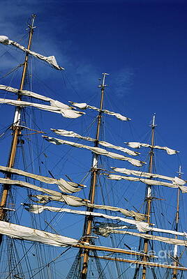 Europe Photograph - Mast Of A Russian Sailing Ship by Sami Sarkis Photography