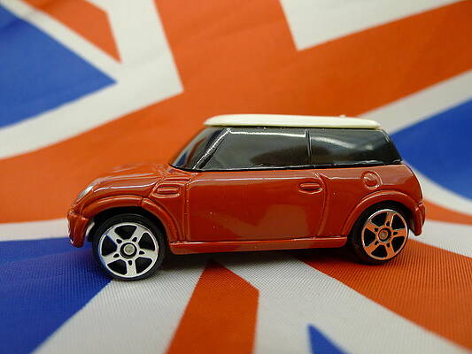 White Photograph - Model Mini by Richard Reeve