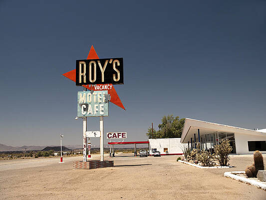 Wall Art featuring the photograph Route  66  ROYS by Joe Schofield