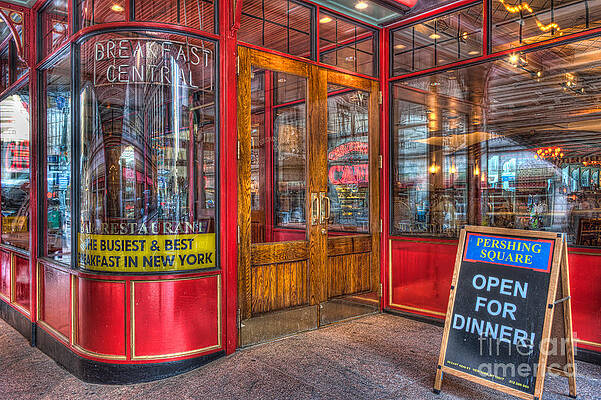 Wall Art featuring the photograph Pershing Square Central Cafe III by Clarence Holmes