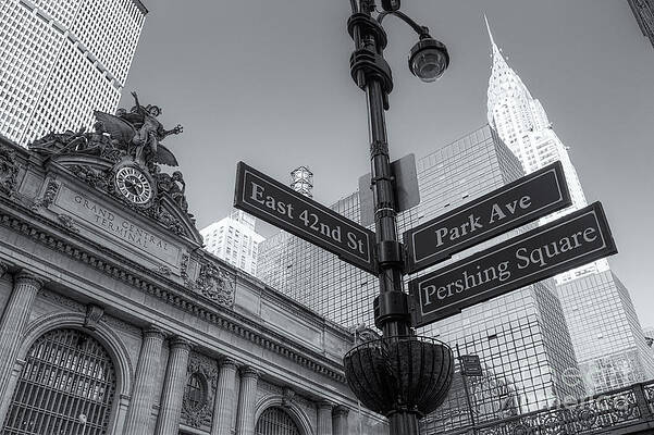 Iconic New York Street Signs Wall Art