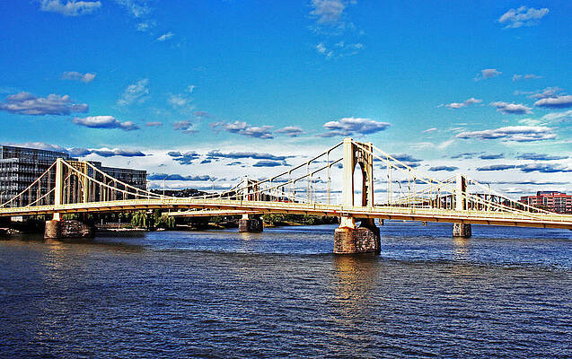 Architecture Photograph - Pittsburgh Afternoon by La Dolce Vita