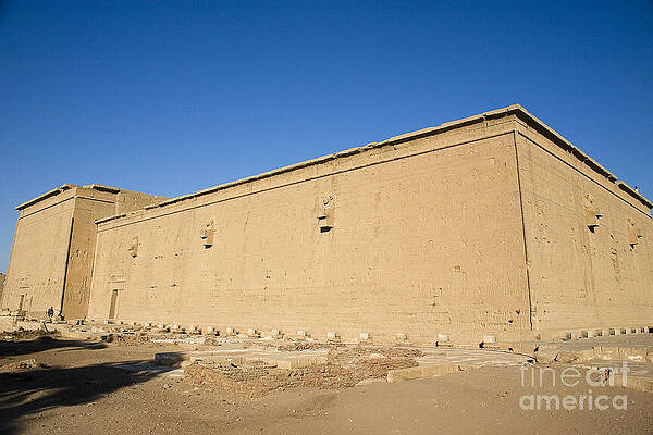 Egypt Wall Art featuring the photograph Ruins At Abydos by Darcy Michaelchuk