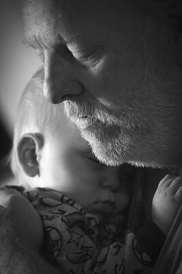 Black And White Wall Art featuring the photograph Sleep Tight by Bill and Linda Tiepelman