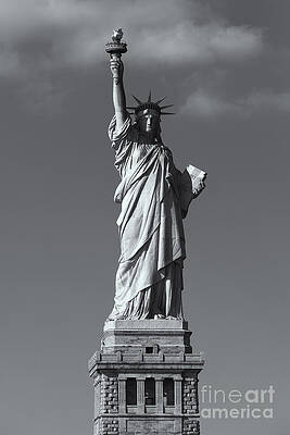 Wall Art featuring the photograph Statue Of Liberty V by Clarence Holmes
