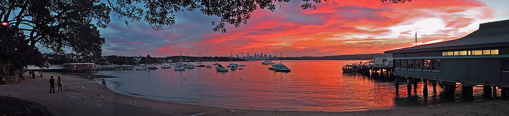 Photograph - Sunset In Sydney by Jeremy Holton