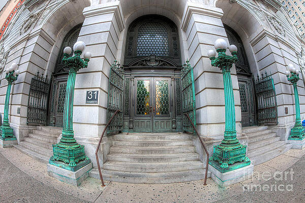 Wall Art featuring the photograph Surrogate's Courthouse I by Clarence Holmes