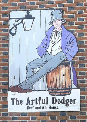 Historical Wall Art featuring the photograph The Artful Dodger by Richard Reeve