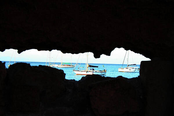 Boat Photograph - Through The Keyhole by La Dolce Vita