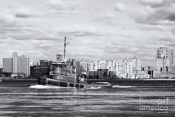 Wall Art featuring the photograph Tugboat Turecamo Girls II by Clarence Holmes
