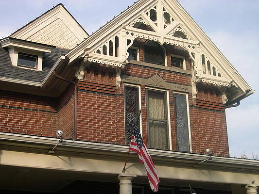 Washington Photograph - Two Gables by C Thomas Cooney