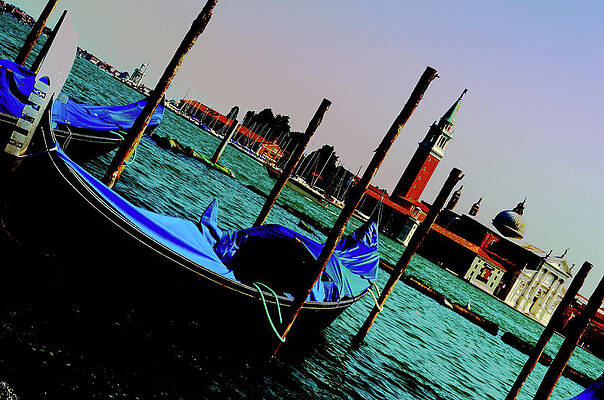 Boat Photograph - Venice In Color by La Dolce Vita