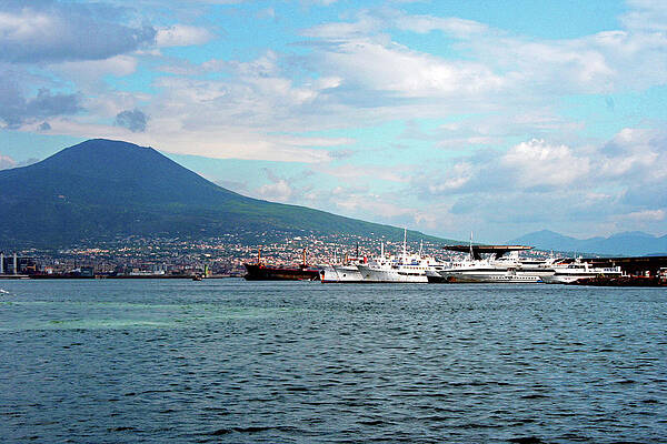 Water Wall Art featuring the photograph Vesuvio by La Dolce Vita