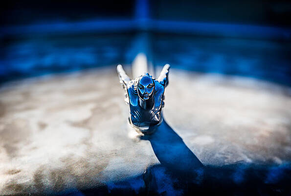 California Wall Art featuring the photograph 1941 Winged Goddess Hood Ornament - Classic Cadillac Photograph by Duane Miller