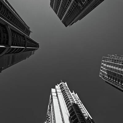 Wall Art featuring the photograph Abstract Architecture - Mississauga #2 by Shankar Adiseshan
