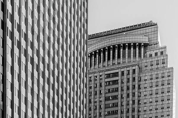 Abstract Wall Art featuring the photograph Abstract Architecture - New York by Shankar Adiseshan