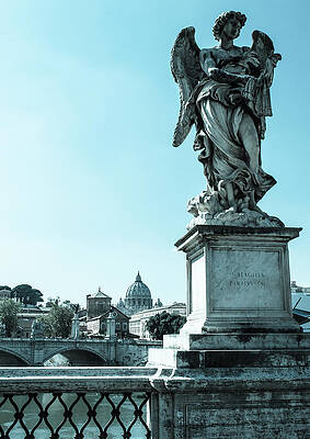 Architecture Photograph - Angels From Rome #1 by AM FineArtPrints