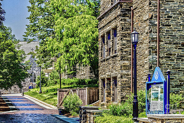 Villanova University Photograph - Austin Hall #1 by William Norton