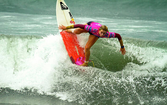 Watersport Photograph - Bianca Buitendag Surfer Girl #1 by Waterdancer