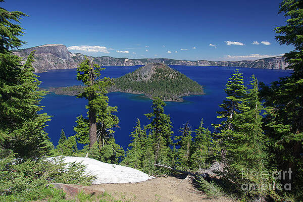Oregon Photograph - Crater Lake #1 by Bruce Block