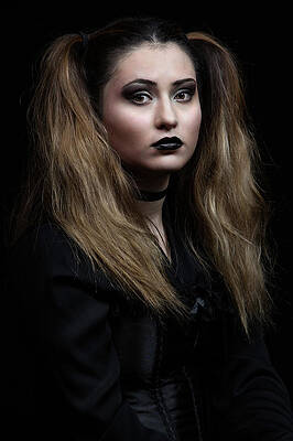 Wall Art featuring the photograph Gothic Laura #2 by Al Poullis