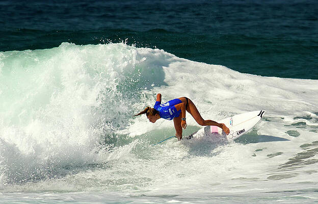 Watersport Photograph - Lakey Peterson Surfer Girl #3 by Waterdancer