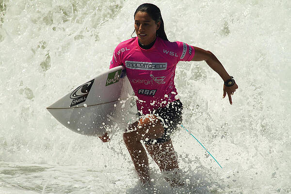 Athlete Wall Art featuring the photograph Malia Manuel #2 by Waterdancer