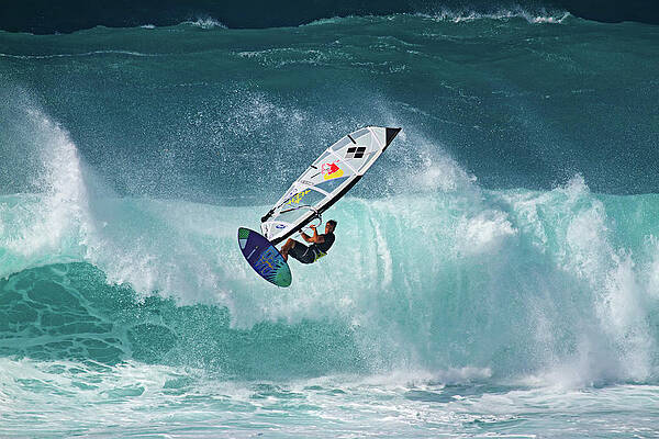 Athlete Wall Art featuring the photograph Maui Windsurfer Pro #1 by Waterdancer