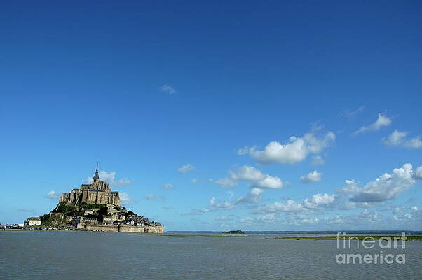 Wall Art featuring the photograph Mont Saint-Michel In France #1 by Sami Sarkis Photography