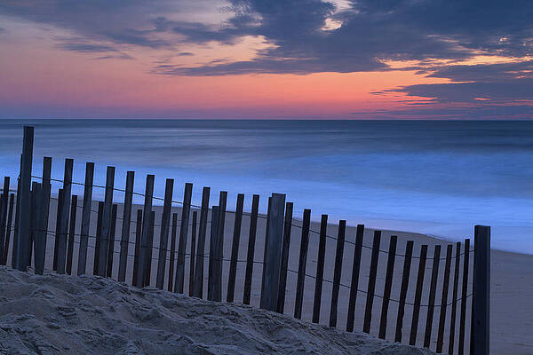 Lighthouse Wall Art featuring the photograph Nags Head Sunrise #1 by Rob Narwid