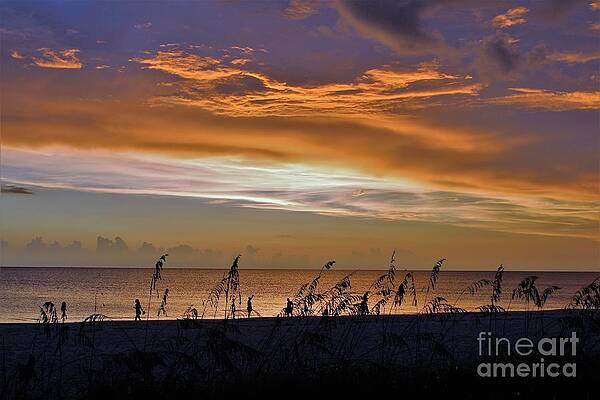 Sunset Wall Art featuring the photograph Naples Sunset #2 by Donn Ingemie