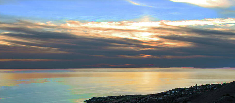 Sky Photograph - Ominous Sunset by Ed Clark