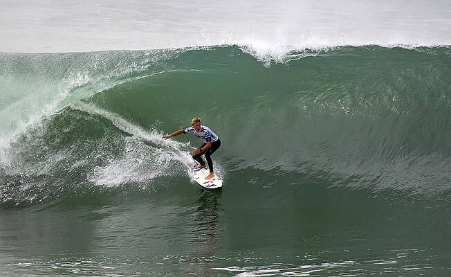 California Photograph - Patrick Gudauskas Surfer #1 by Waterdancer