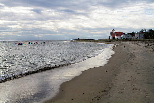 Maine Photograph - Popham Beach - Maine by Steven David Roberts