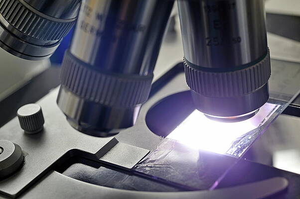 Close-up of Microscope Lenses Wall Art