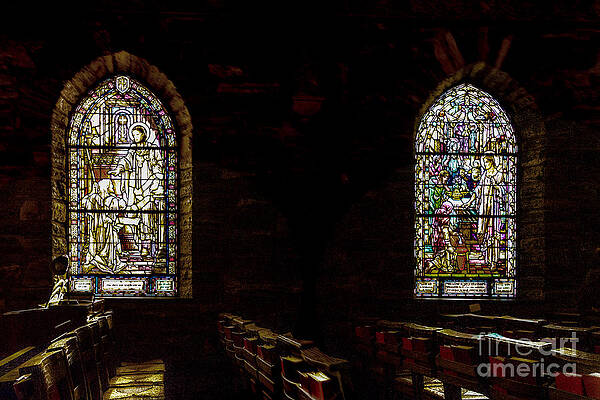 Finger Lake Photograph - Stained Glass #1 by William Norton