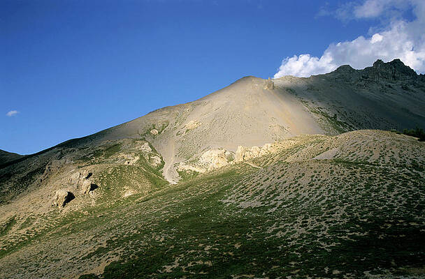 Europe Photograph - Sunlight Over Izoard Pass Among The French Alps #1 by Sami Sarkis Photography