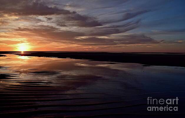 Reflection Photograph - Sunset Encounters Collection #6 #1 by Debra Banks