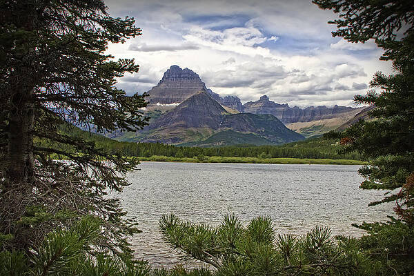 Wildlife Wall Art featuring the photograph Swiftcurrent Lake Many Glacier Montana by Waterdancer