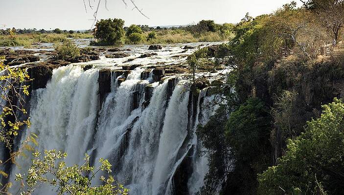 Travel Photograph - Victoria Falls #2 by Robert Grac