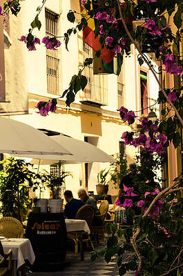 Architecture Photograph - Streets Of Seville by AM FineArtPrints