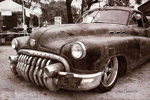 Wall Art featuring the photograph 1950 Buick Special Jetback Deluxe by Joann Copeland-Paul