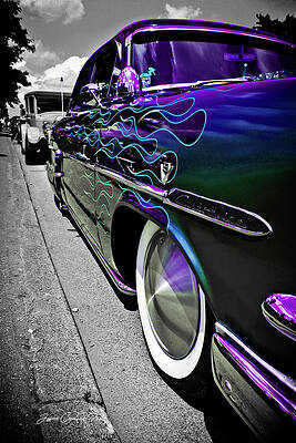 Wall Art featuring the photograph 1953 Ford Customline by Joann Copeland-Paul