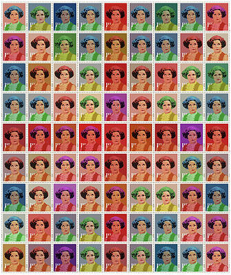 Portrait Wall Art featuring the digital art 1st Class Mollie by BFA Prints