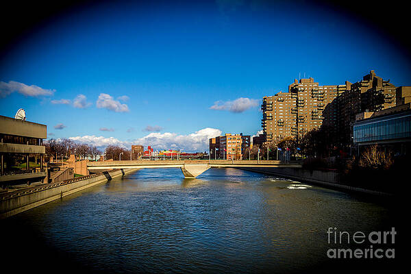 Architecture Wall Art featuring the photograph Genesee River #2 by William Norton