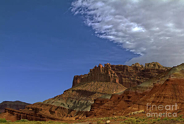 Wall Art featuring the photograph Capital Reef, Utah #3 by Waterdancer